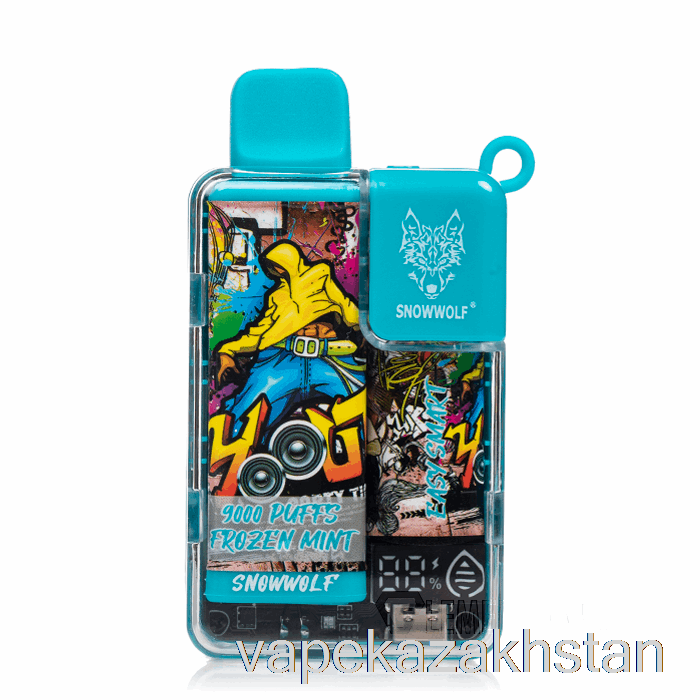 Vape Kazakhstan Snowwolf Easy Smart EA9000 Disposable Frozen Mint